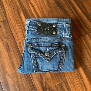 Miss Me 26 Bootcut Embellished Jeans